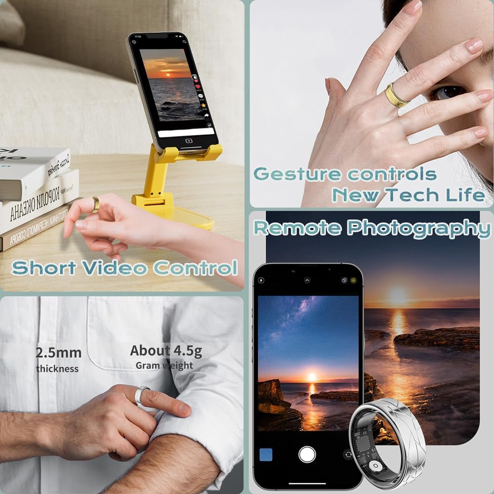 Smart Ring for Sleep & Fitness Tracking