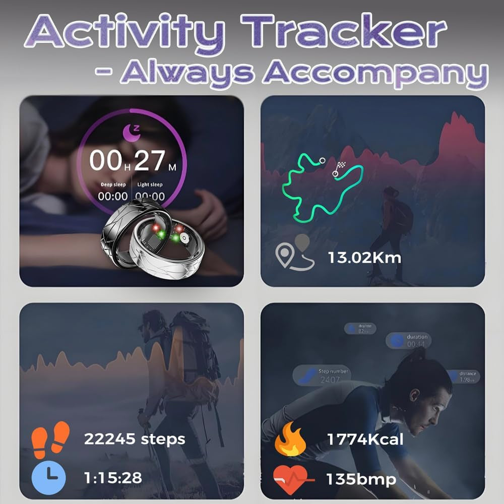 Smart Ring for Sleep & Fitness Tracking